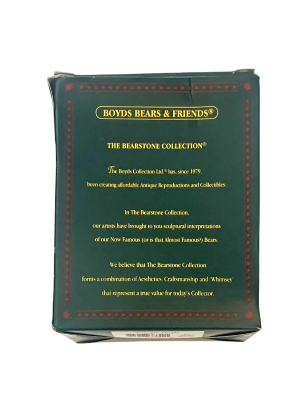 Boyds Bears & Friends- KRINGLE JINGLE - 2002 Resin Christmas Ornament #25772